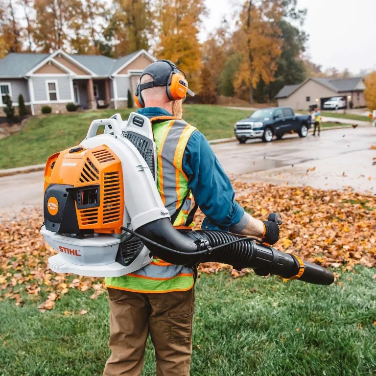 Backpack blower